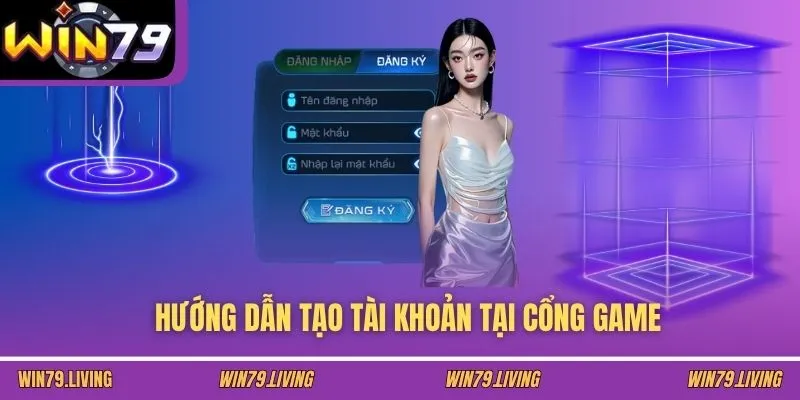 Hướng dẫn tạo tài khoản tại cổng game