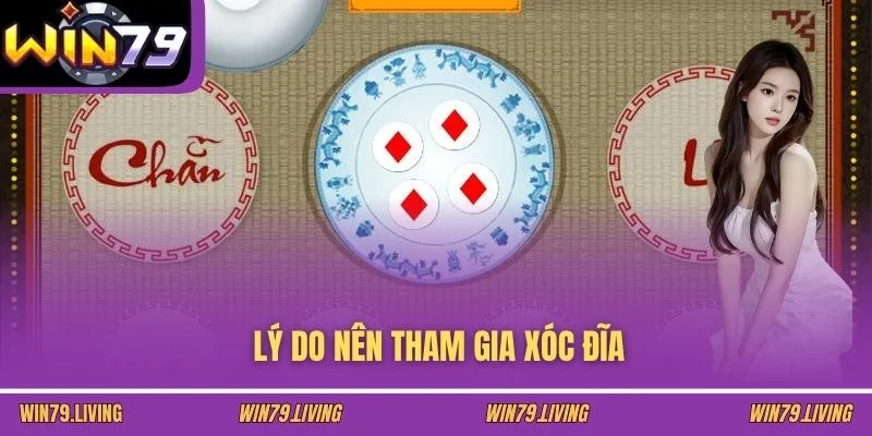 Lý do nên tham gia xóc đĩa