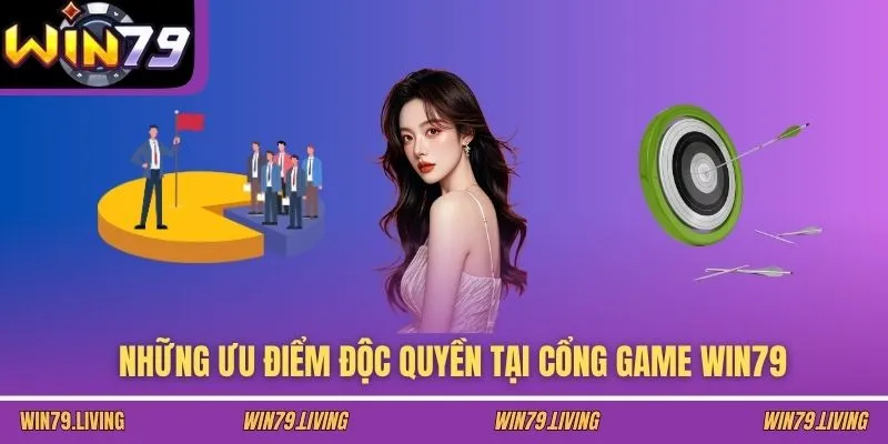 Những ưu điểm độc quyền tại cổng game WIN79